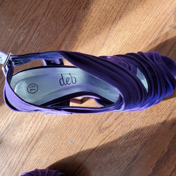 Deb Purple Heels - Picture 2 of 10
